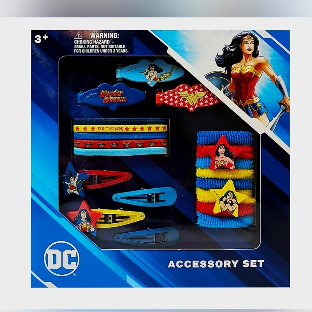 DC Wonder Woman Hair Accessory Set